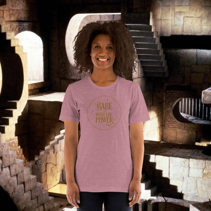 Babe With The Power | Crystal Ball (Gold) | Unisex T-Shirt