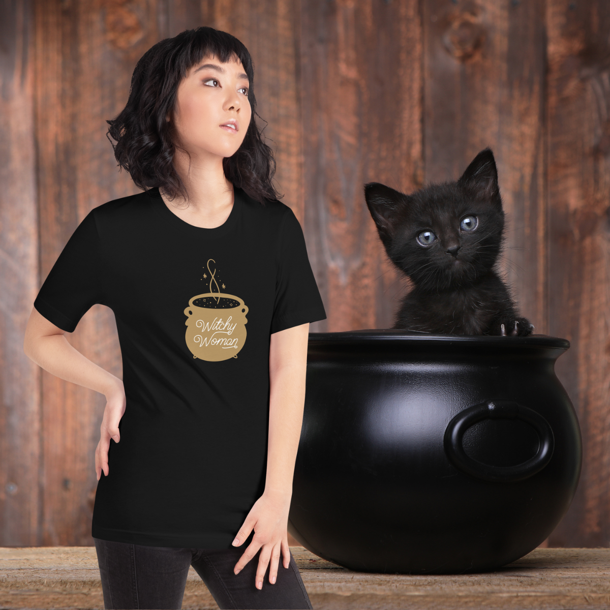 Witchy Woman | Cauldron | Unisex T-Shirt