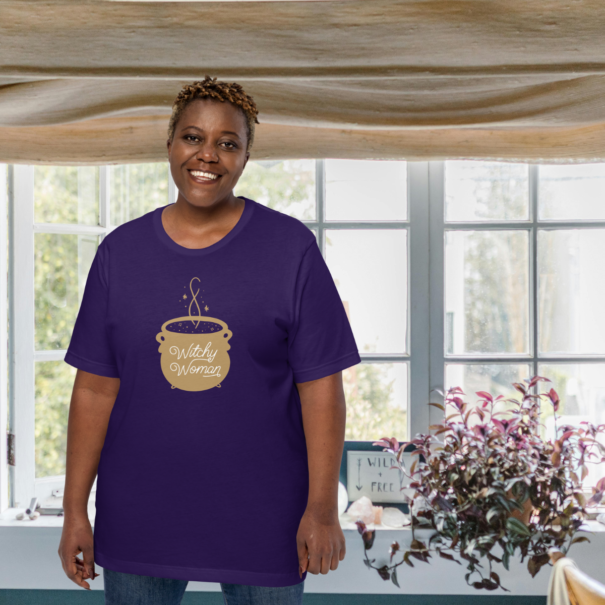 Witchy Woman | Cauldron | Unisex T-Shirt