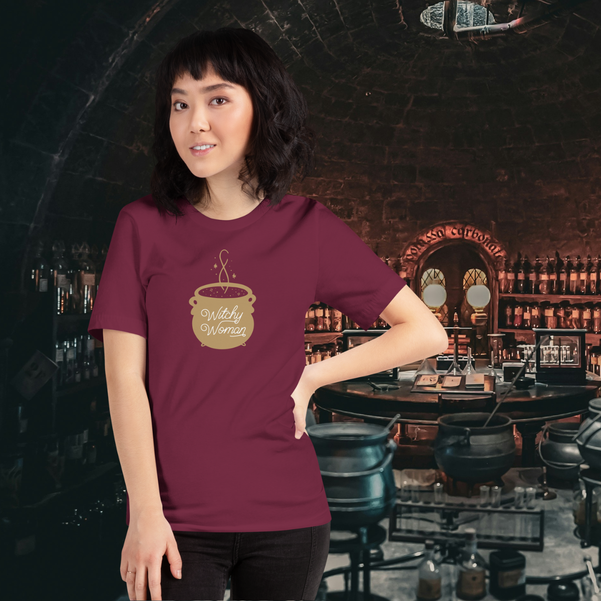 Witchy Woman | Cauldron | Unisex T-Shirt