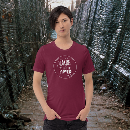 Babe With The Power | Crystal Ball (White) | Unisex T-Shirt