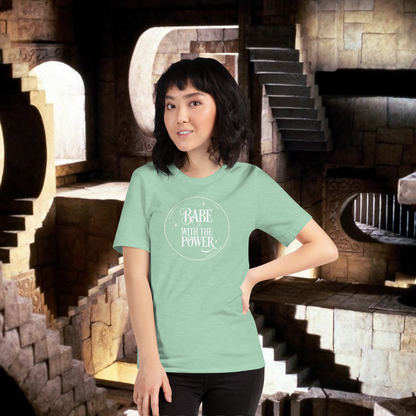 Babe With The Power | Crystal Ball (White) | Unisex T-Shirt
