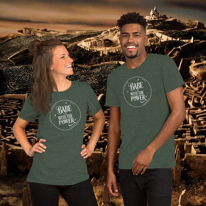 Babe With The Power | Crystal Ball (White) | Unisex T-Shirt