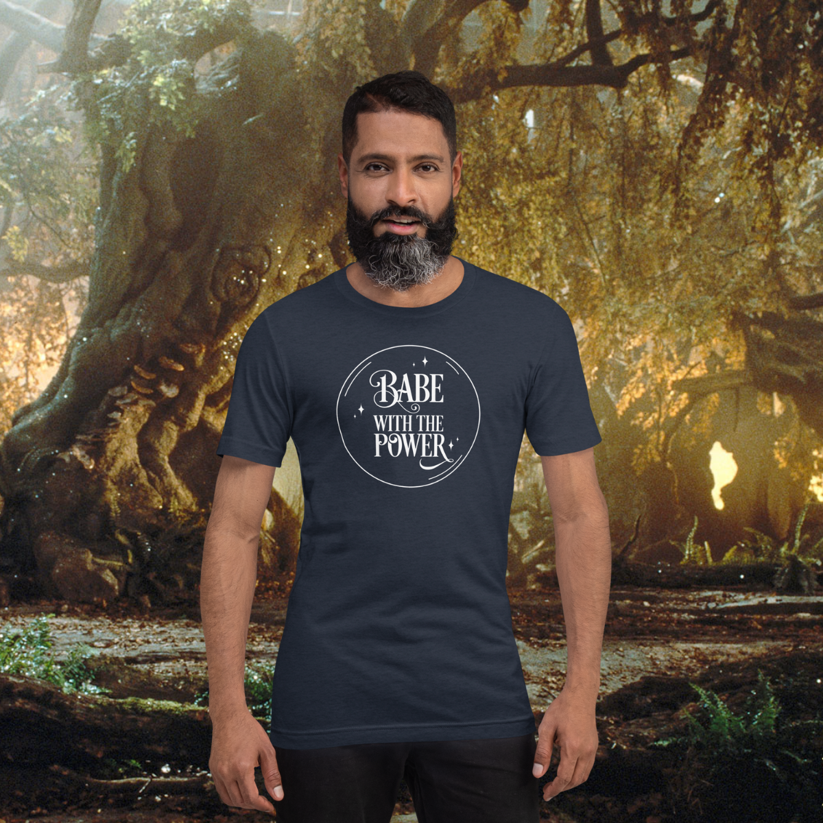 Babe With The Power | Crystal Ball (White) | Unisex T-Shirt