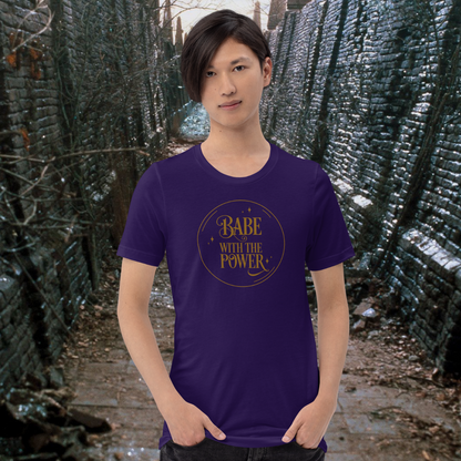 Babe With The Power | Crystal Ball (Gold) | Unisex T-Shirt