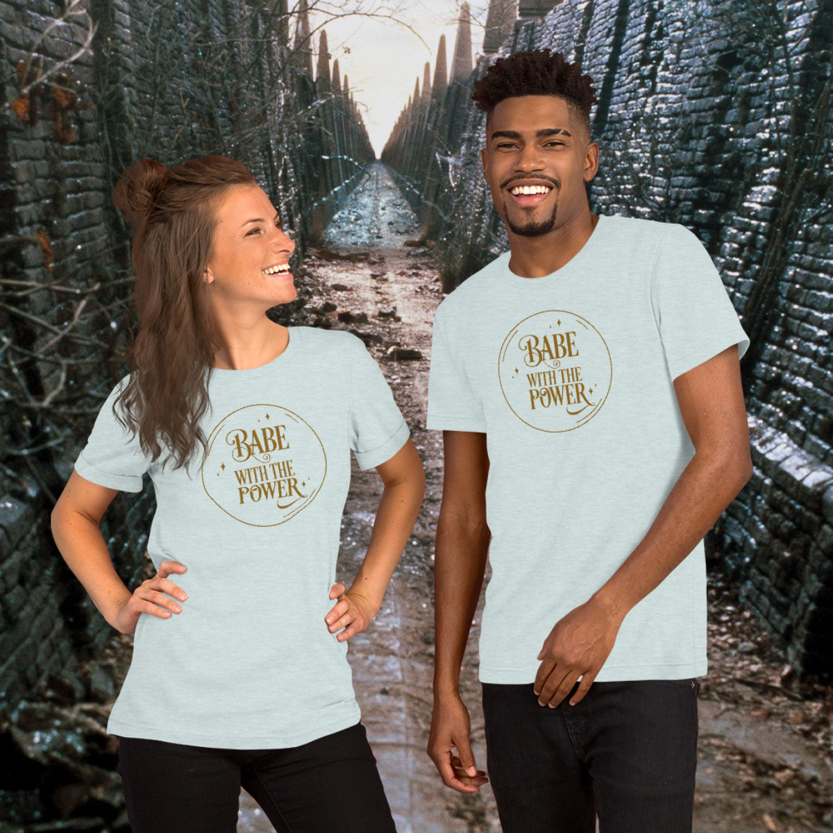 Babe With The Power | Crystal Ball (Gold) | Unisex T-Shirt