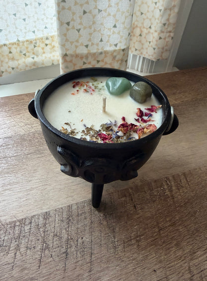 Beltane Cauldron Candle
