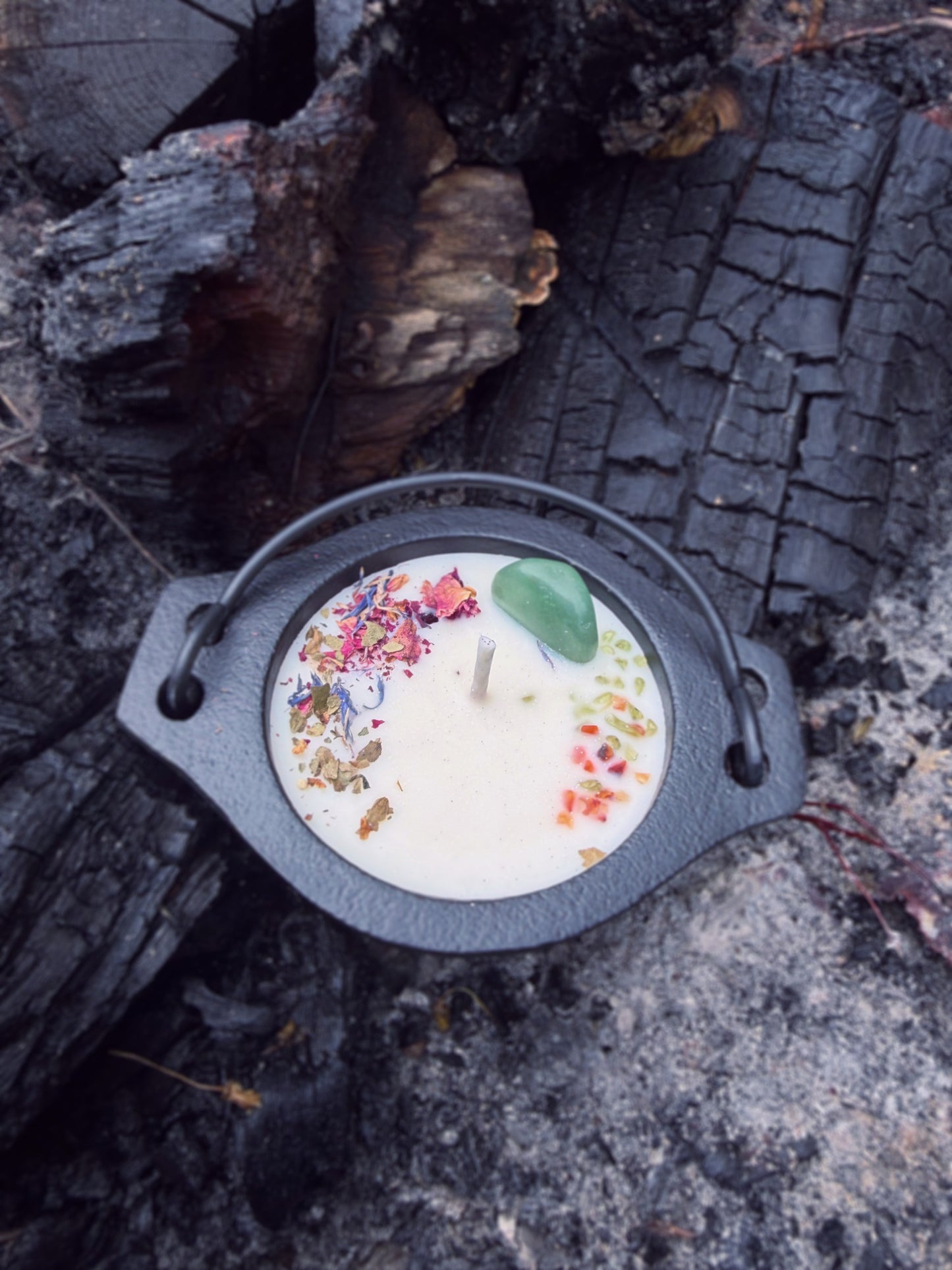 Beltane Cauldron Candle