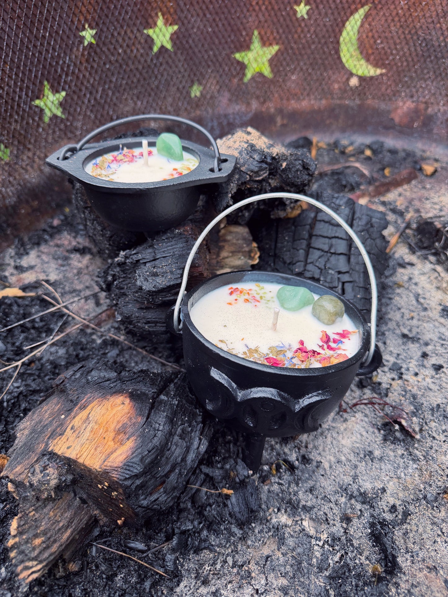 Beltane Cauldron Candle