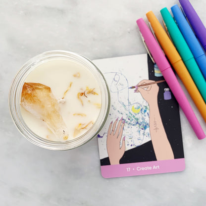 Create Crystal Candle