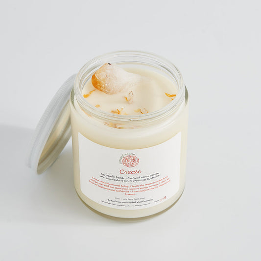 Create Crystal Candle