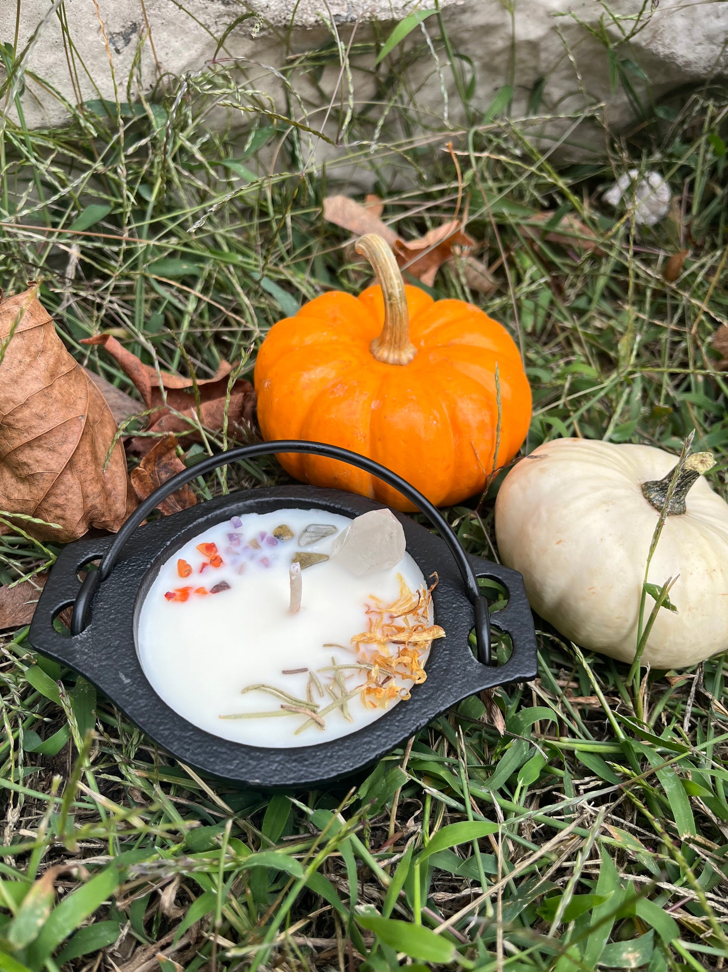 Samhain Cauldron Candle