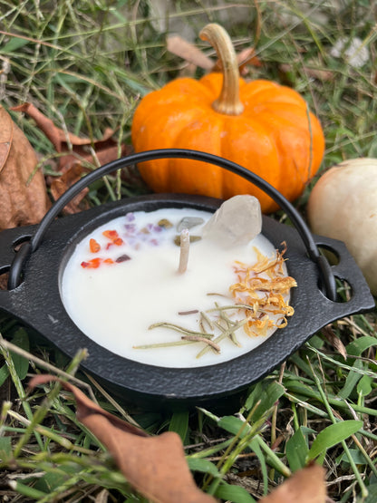 Samhain Cauldron Candle