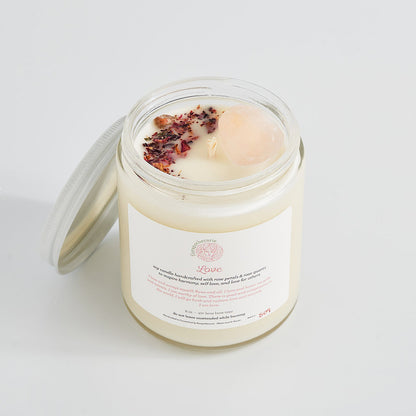 Love Crystal Candle