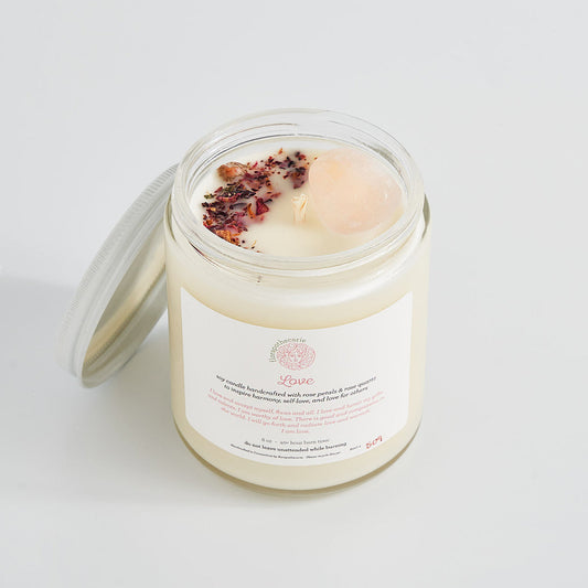 Love Crystal Candle