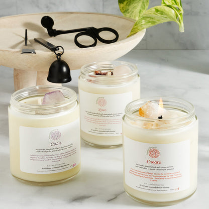 Create Crystal Candle