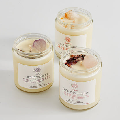 Create Crystal Candle