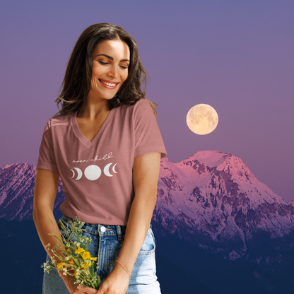 Moon Child | Women's Relaxed V-Neck